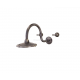 Mexican Shower Head and Faucets Cast Bronze  Apolo 